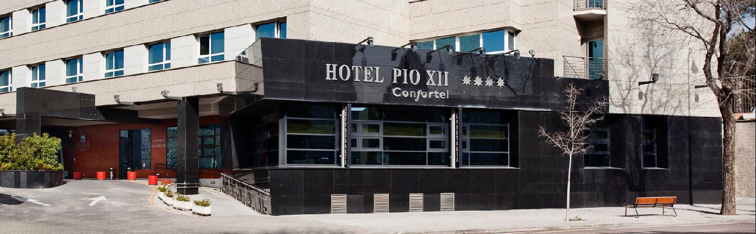 Hotel Ilunion Pio XII Madrid Exteriér fotografie